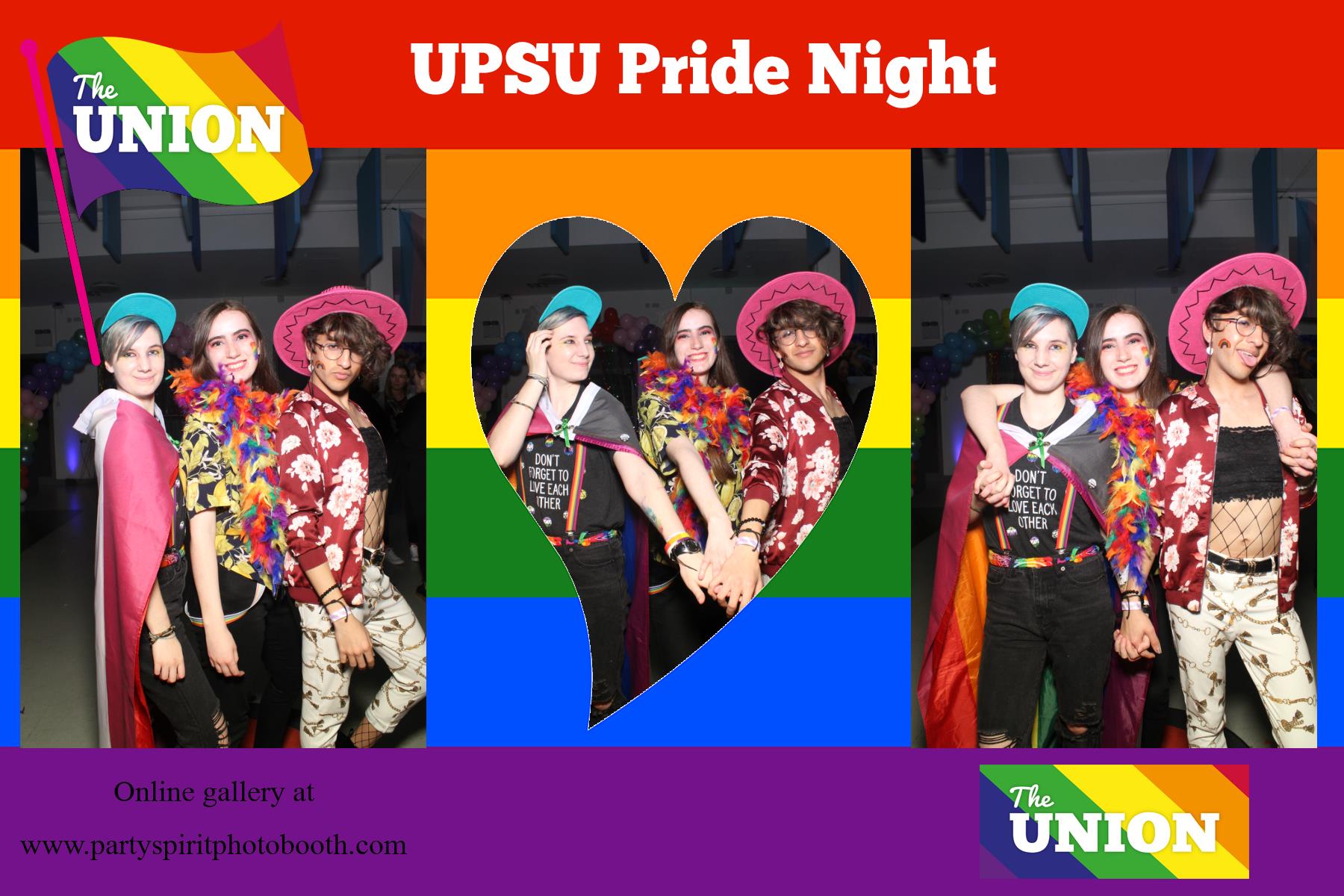 UPSU Pride Night | View more photos from the event at gallery.partyspiritphotobooth.com/u/PartySpiritPhotoBooth/UPSU-Pride-Night